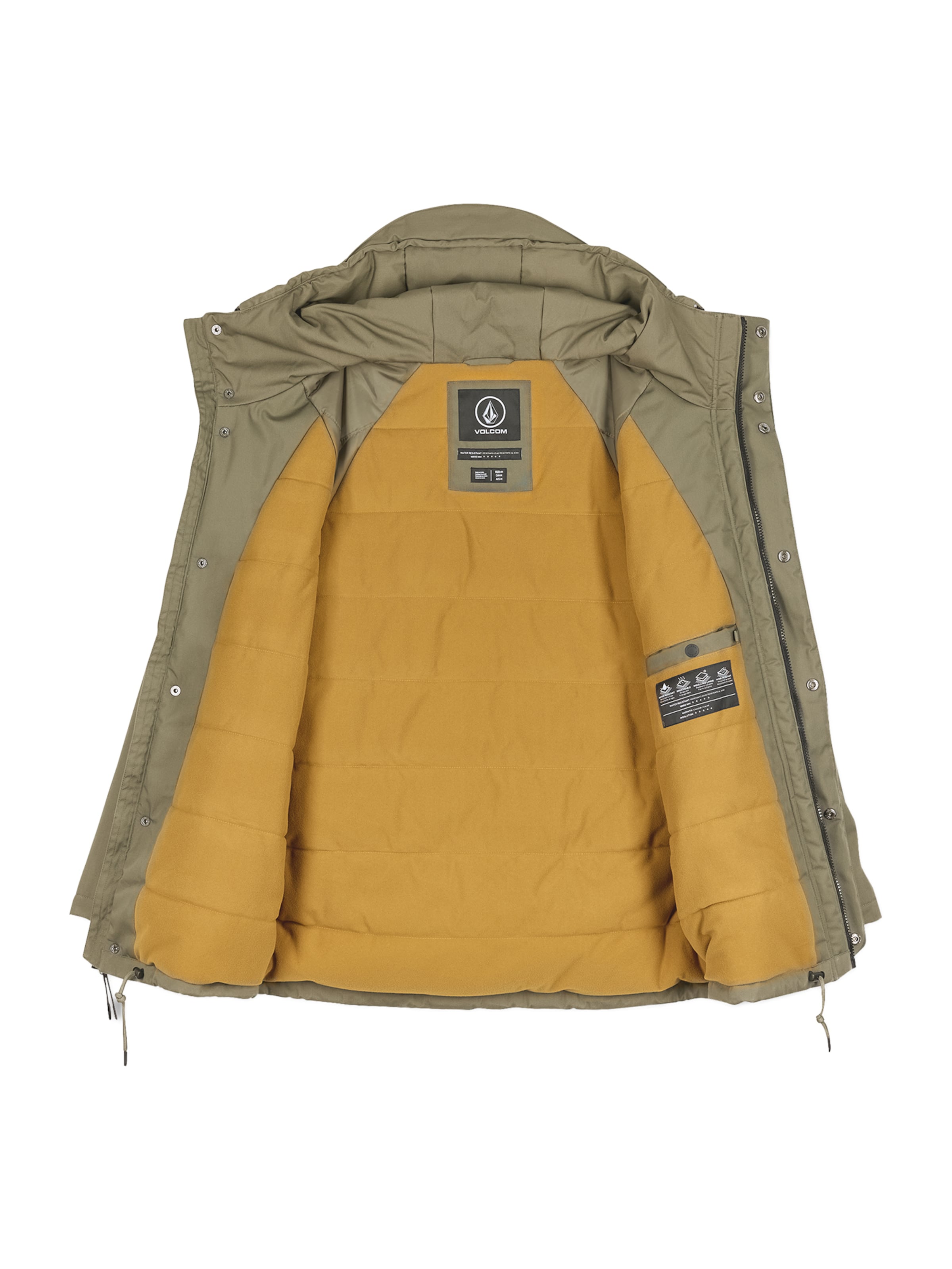 Veste fonctionnelle 'STOKE STONE II' Volcom en vert