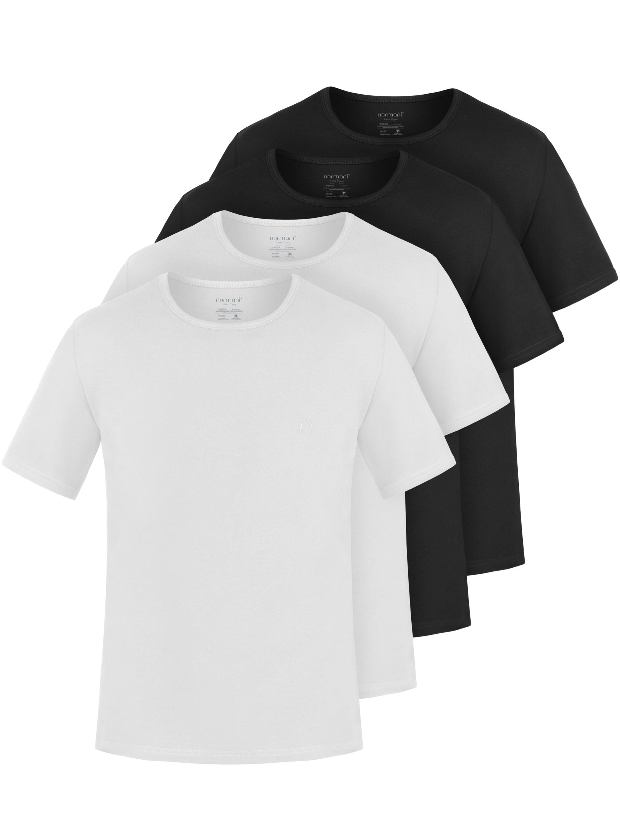 normani Shirt ' Nyons ' in Schwarz: Vorderseite