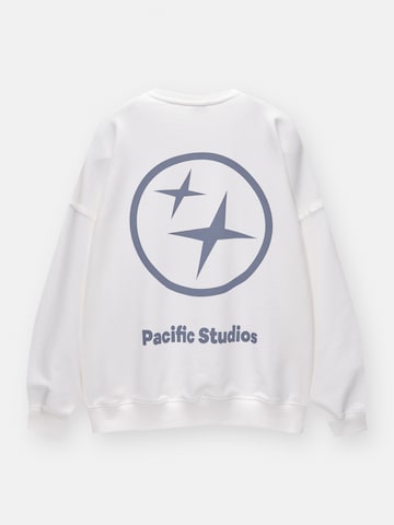 Pull&Bear Sweatshirt in Wit