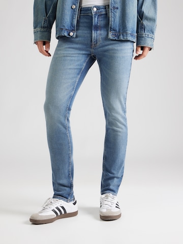 Calvin Klein Jeans - Skinny Vaquero en azul: frente