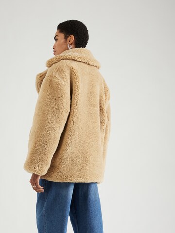 TOPSHOP Vinterkappa i beige