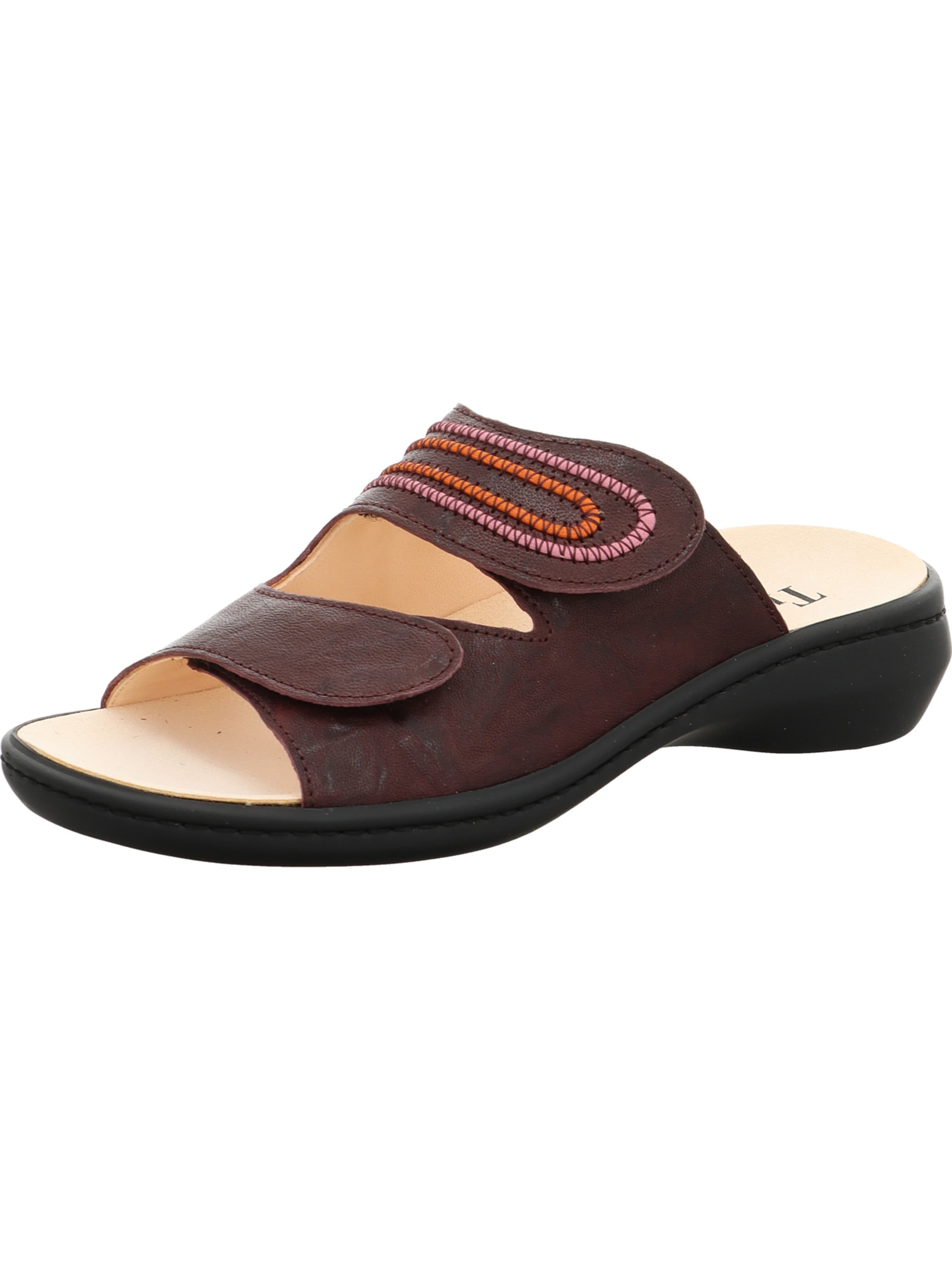 THINK! Pantolette 'CAMILLA' in Braun: Vorderseite