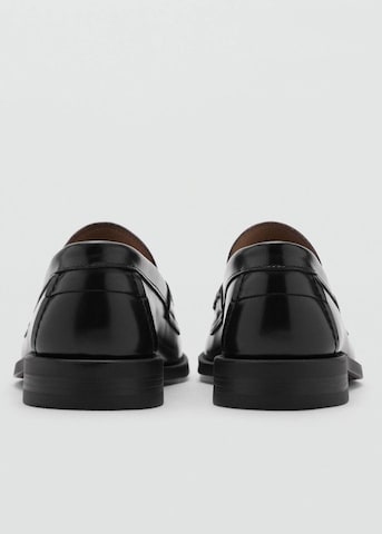 MANGO MAN Moccasins in Black
