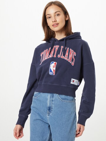 Tommy Jeans Sweatshirt in Blue: front