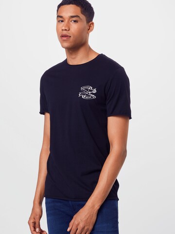 SELECTED HOMME T-shirt 'WALTER' i svart: framsida