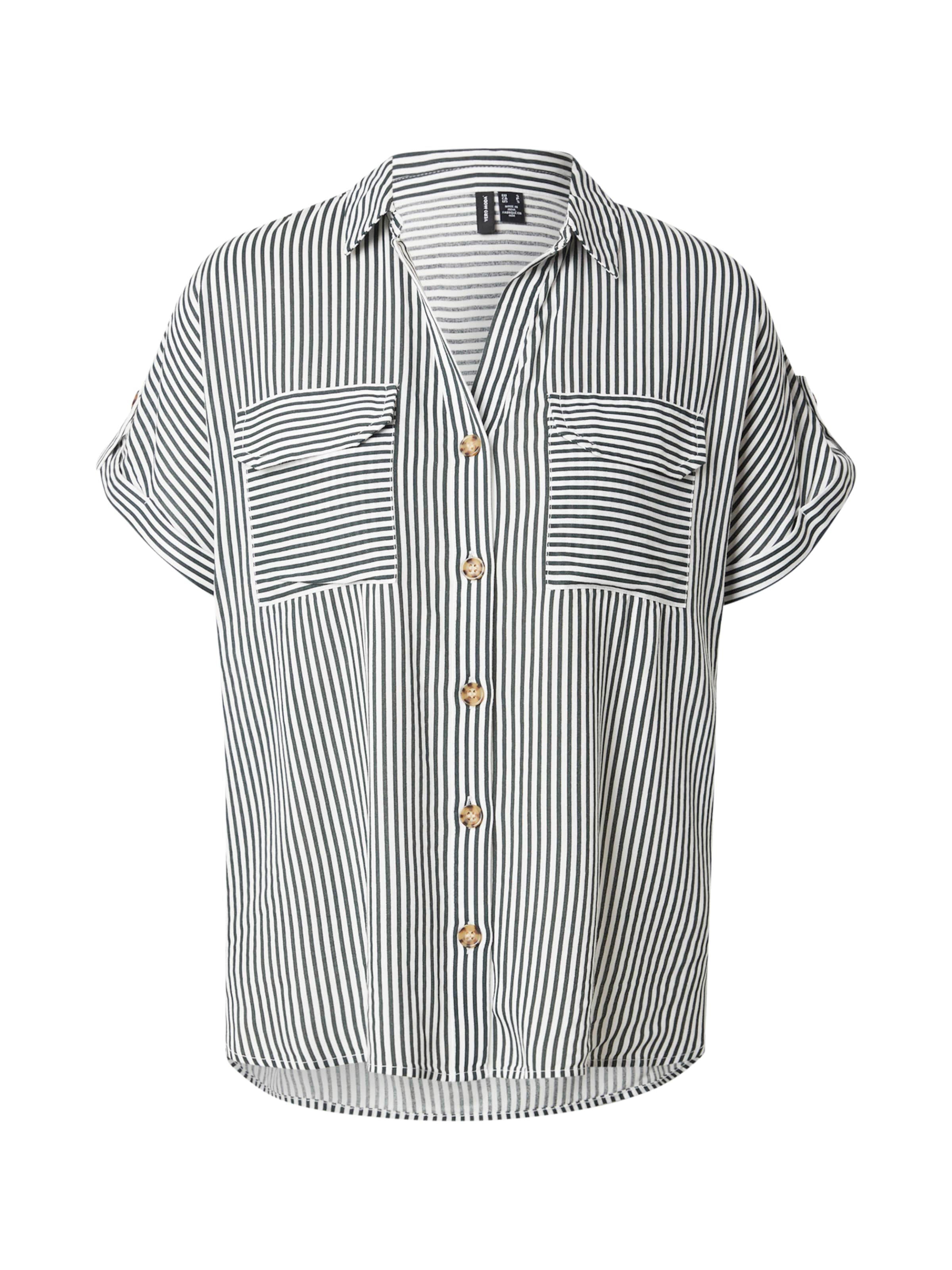 VERO MODA Блуза 'VMBUMPY' в зелено: отпред