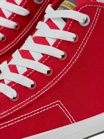 JACK & JONES - Zapatillas deportivas altas en rojo
