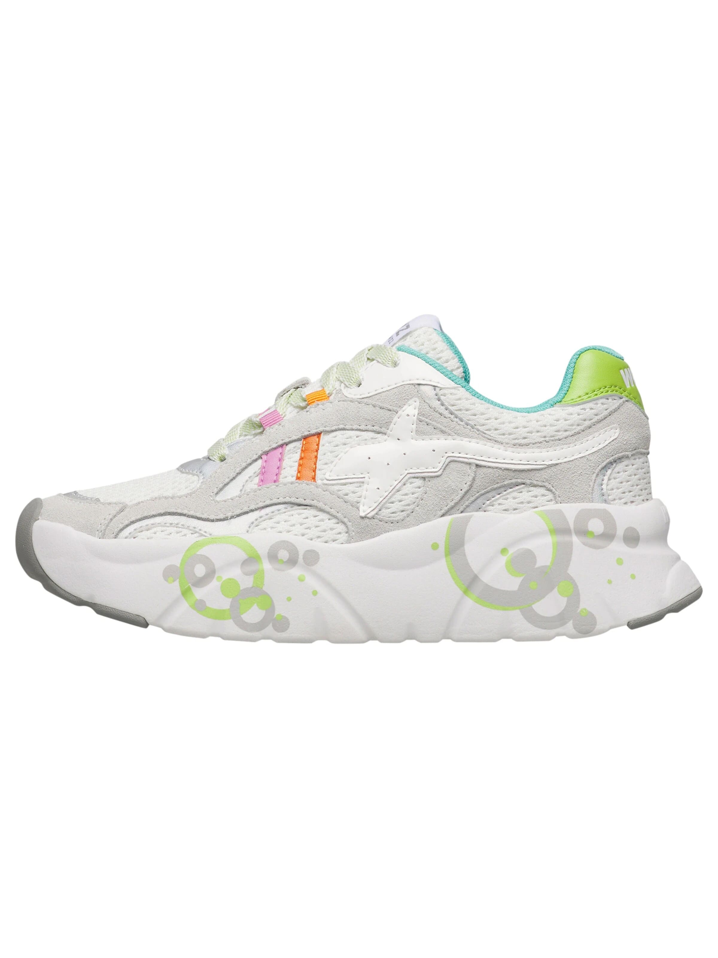 Chaussure à lacets 'IDA-W.' W6YZ en blanc : devant