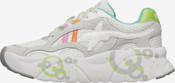 Chaussure à lacets 'IDA-W.' W6YZ en blanc : devant