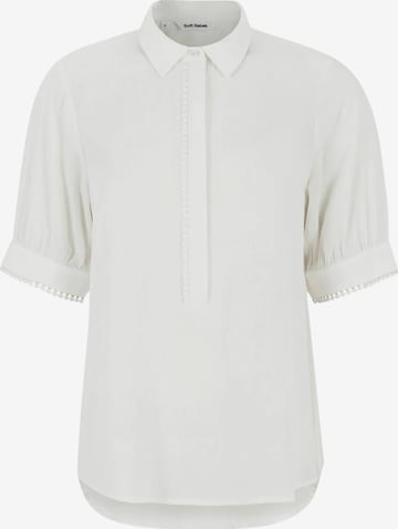 T-shirt ' SREbba ' Soft Rebels en blanc : devant