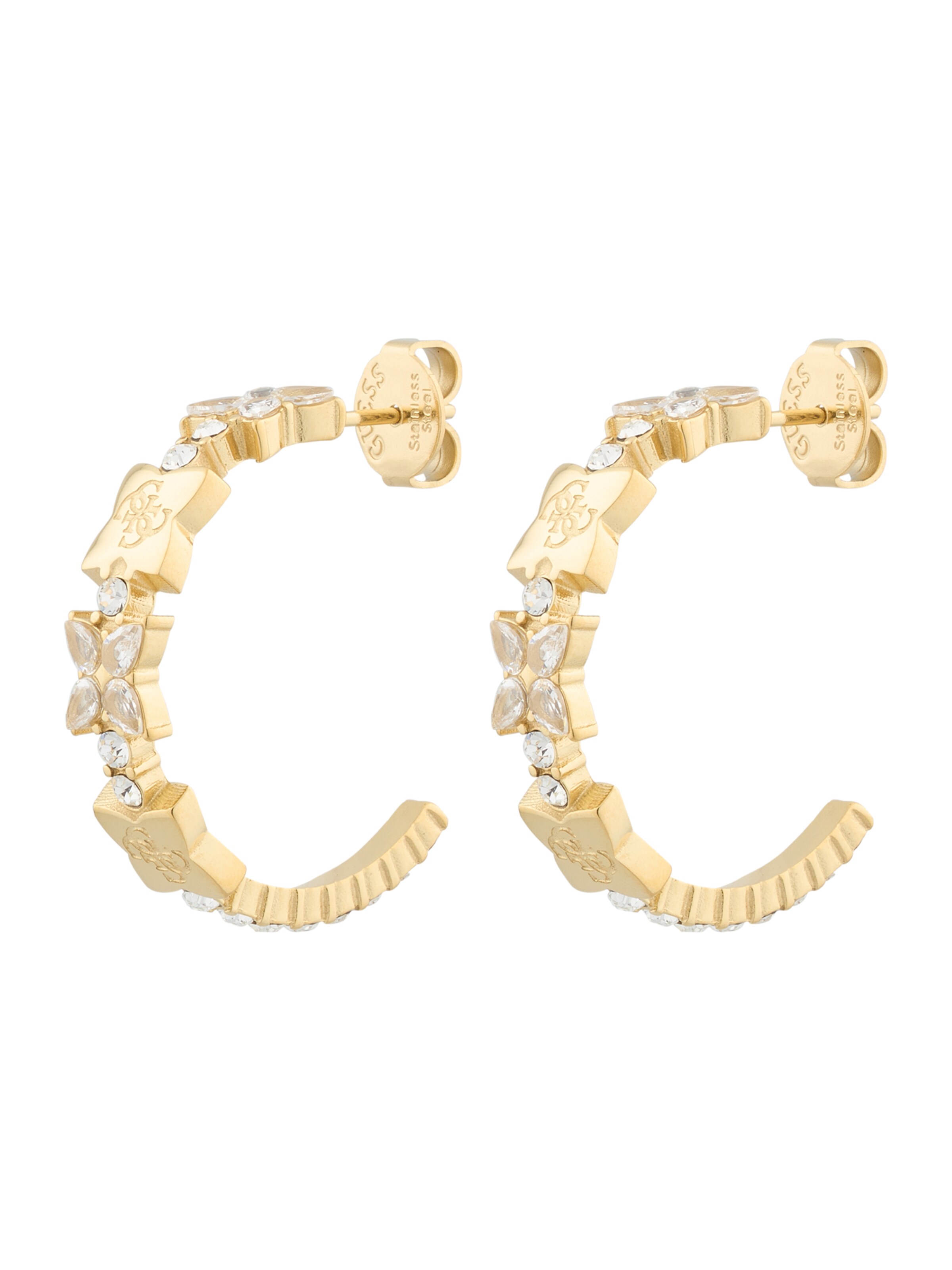 GUESS Серьги в Золотой: спереди