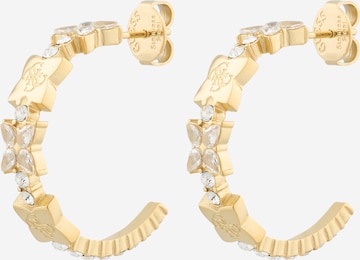 GUESS Náušnice - Zlatá: predná strana