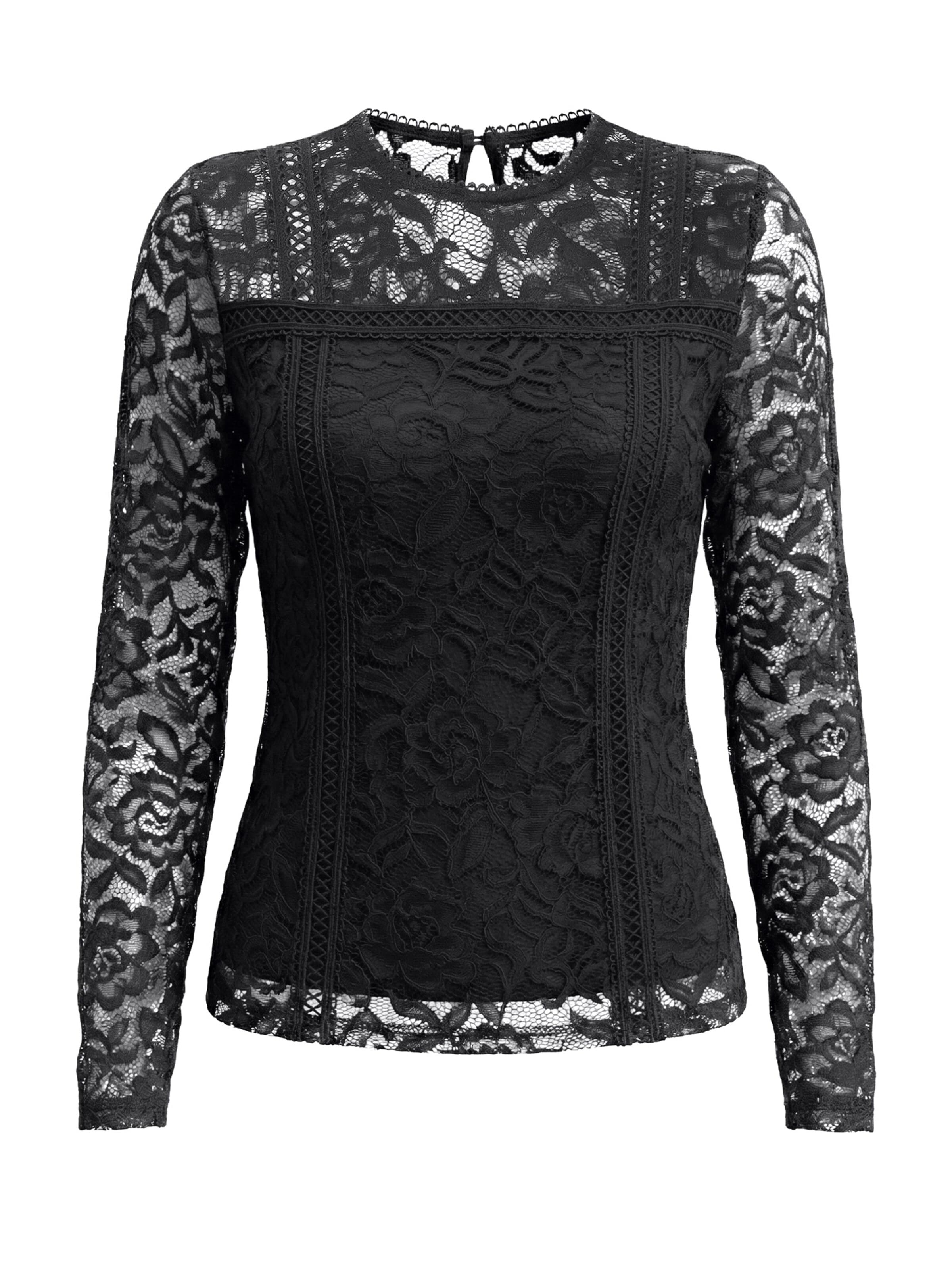 LapaPlus T-shirt 'Women Tops' i svart: framsida