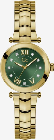 Gc Analog Watch 'Illusion' in Yellow: front