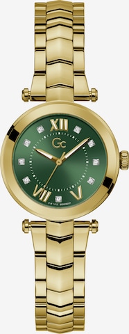 Gc Analog Watch 'Illusion' in Yellow: front