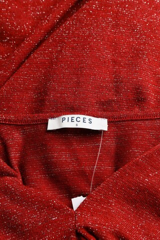 PIECES Longsleeve-Shirt S in Rot