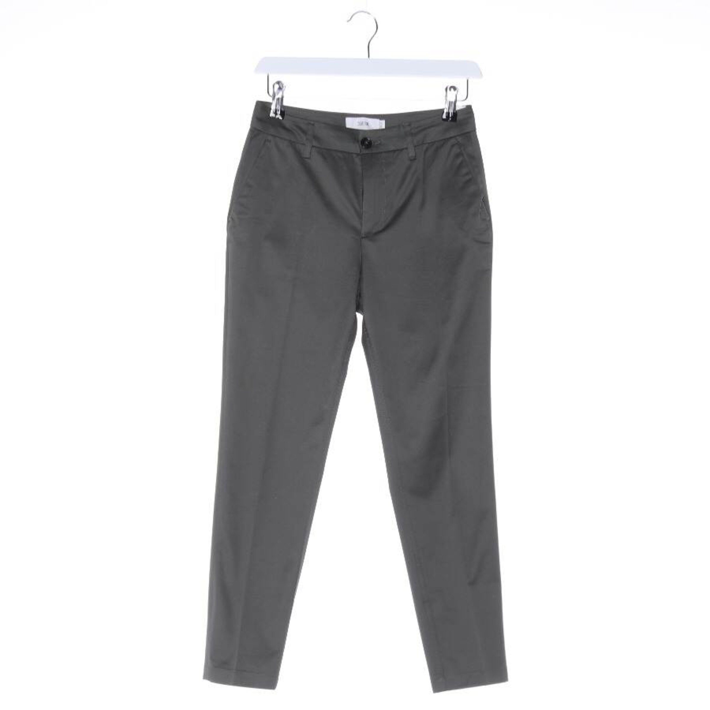 Closed Pants in XXS in Green: front