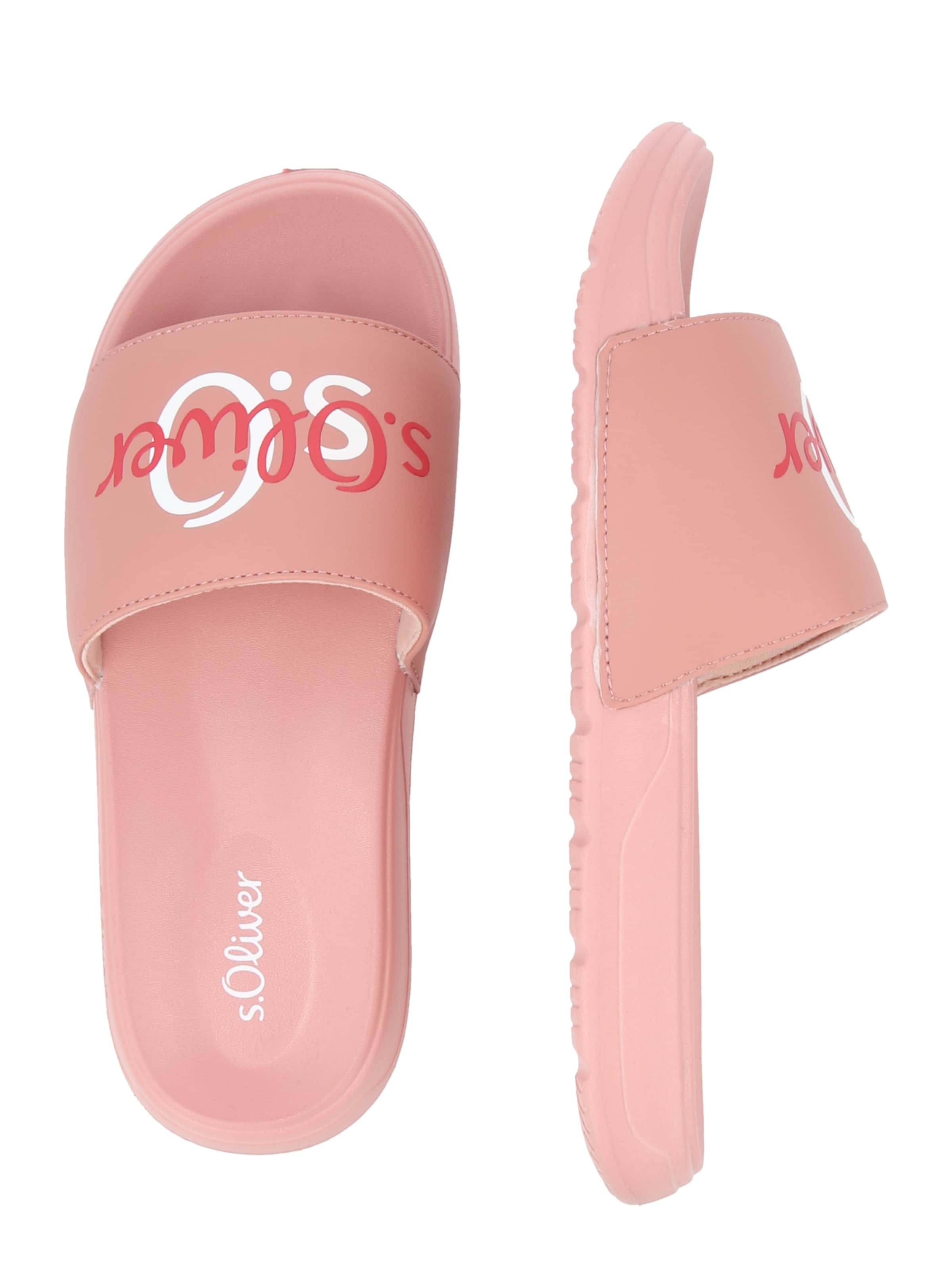 s.Oliver - Zapatos abiertos en rosa