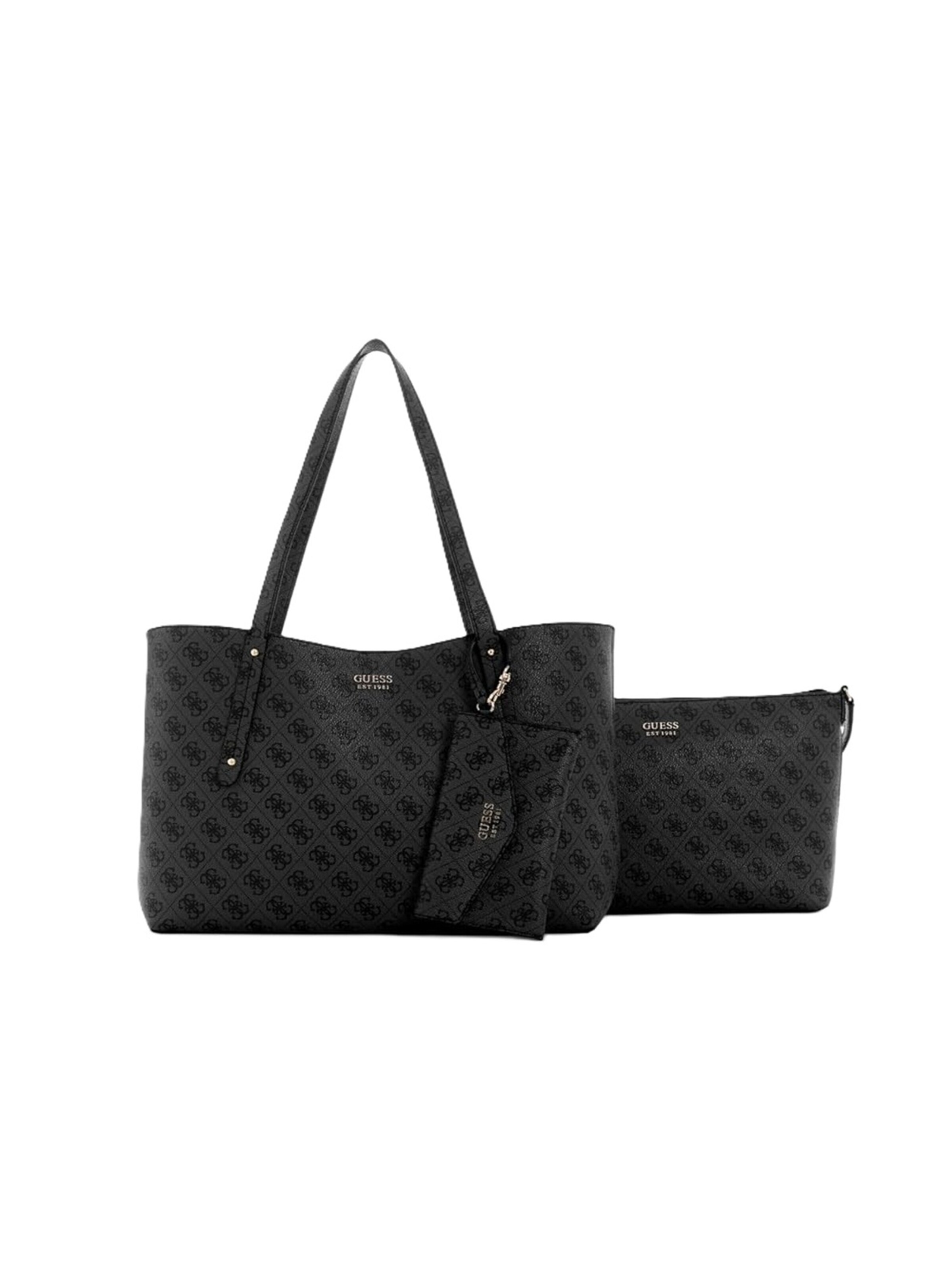 GUESS Shopper táska 'Brenton' - fekete: elől