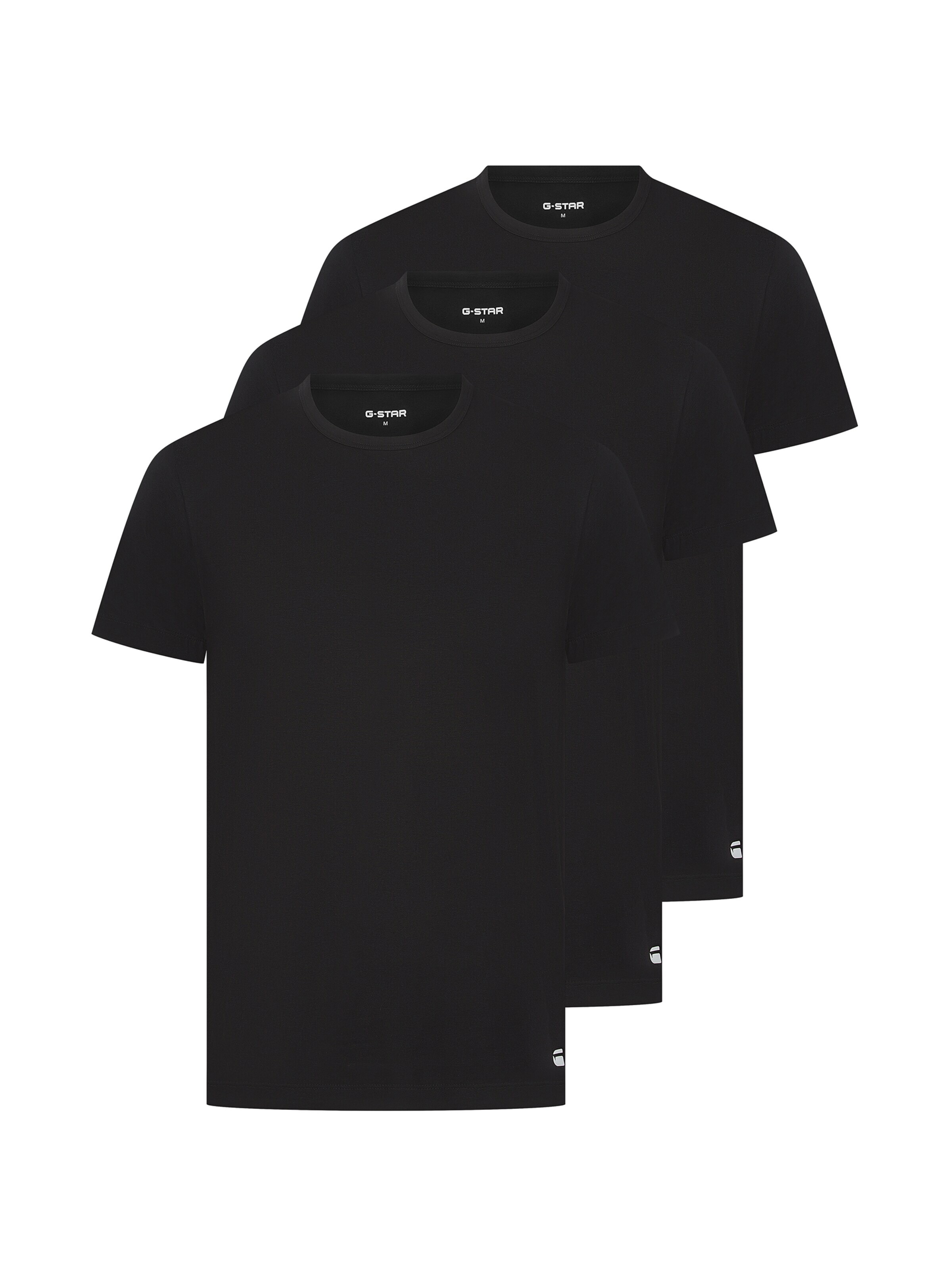 G-STAR Undershirt 'COVE' in Black: front