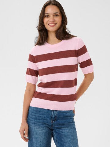 Kaffe Пуловер в розово: отпред