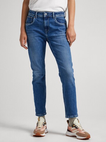 Pepe Jeans Tapered Jeans 'VIOLET' in Blue: front