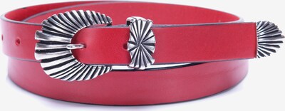 BA98 Ledergürtel in rot, Produktansicht