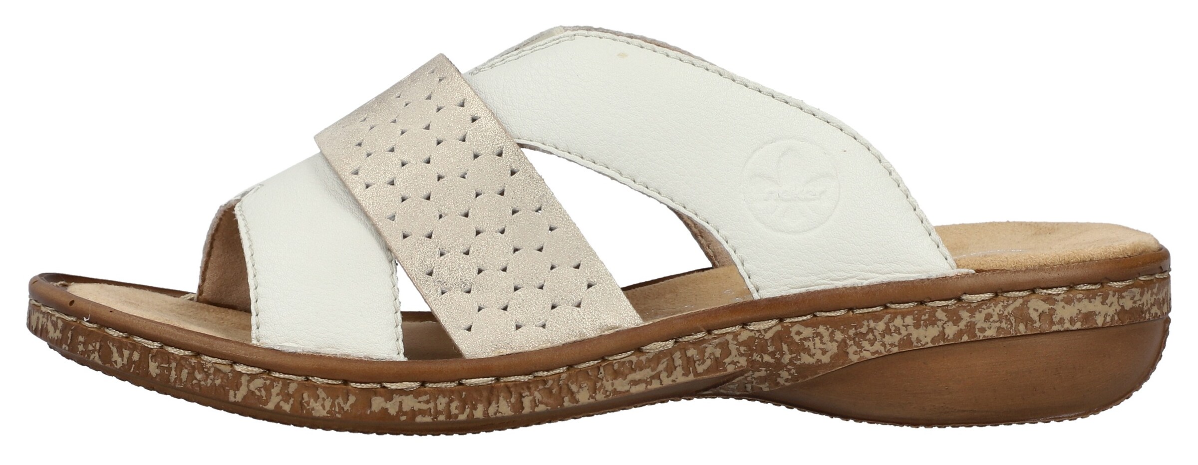 Rieker Mules in White