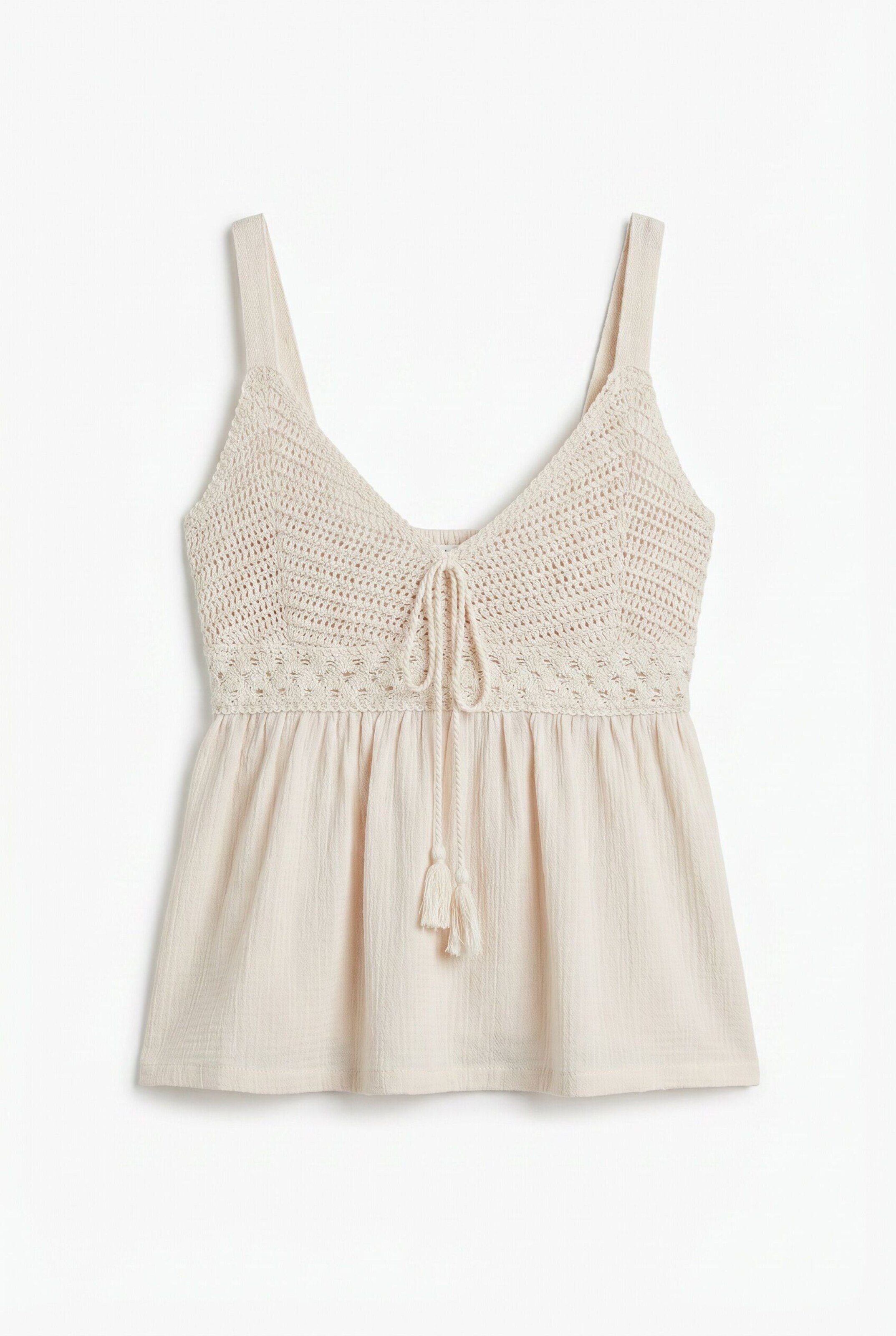 Tops en tricot Springfield en blanc