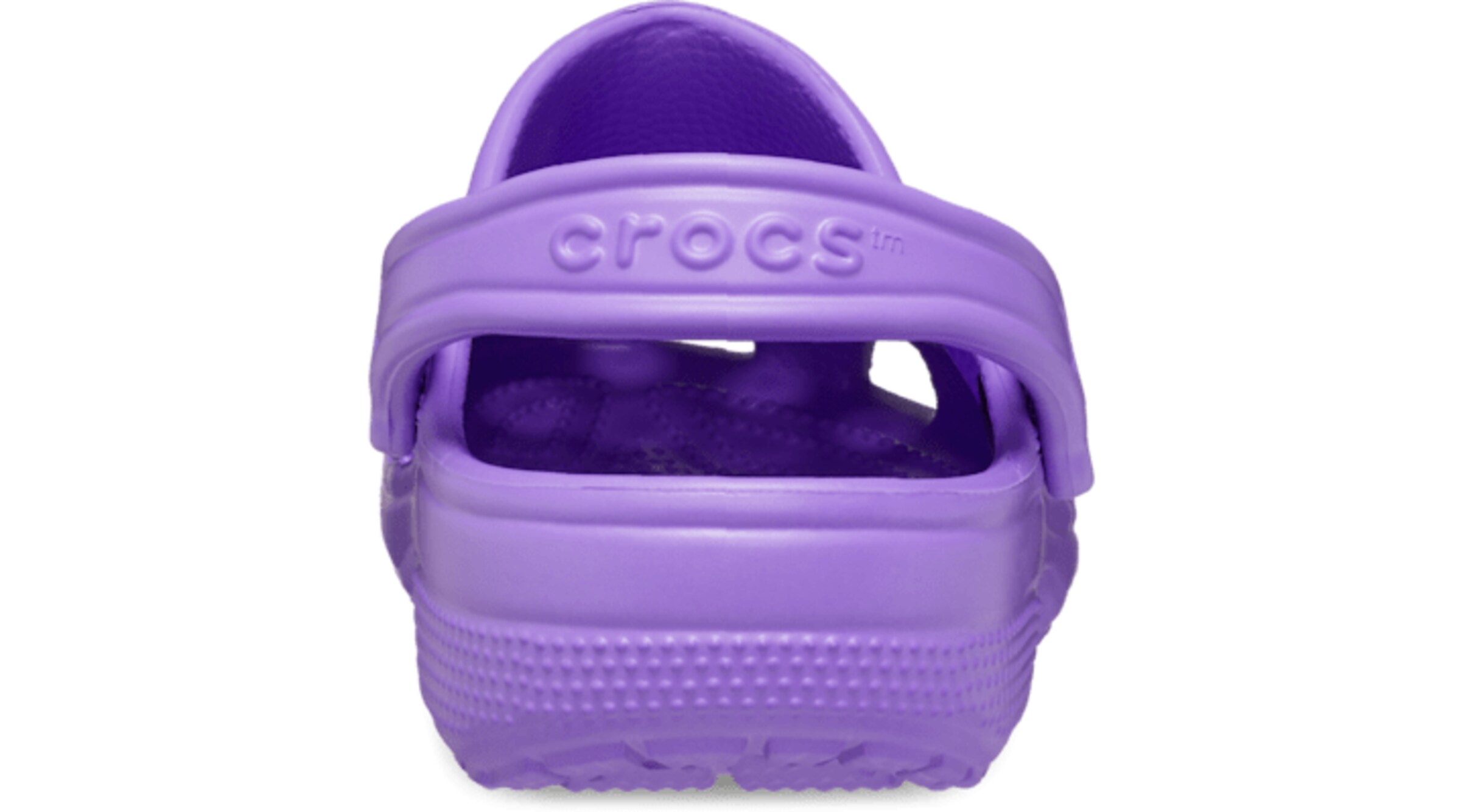 Crocs Clogs in Lila: voorkant