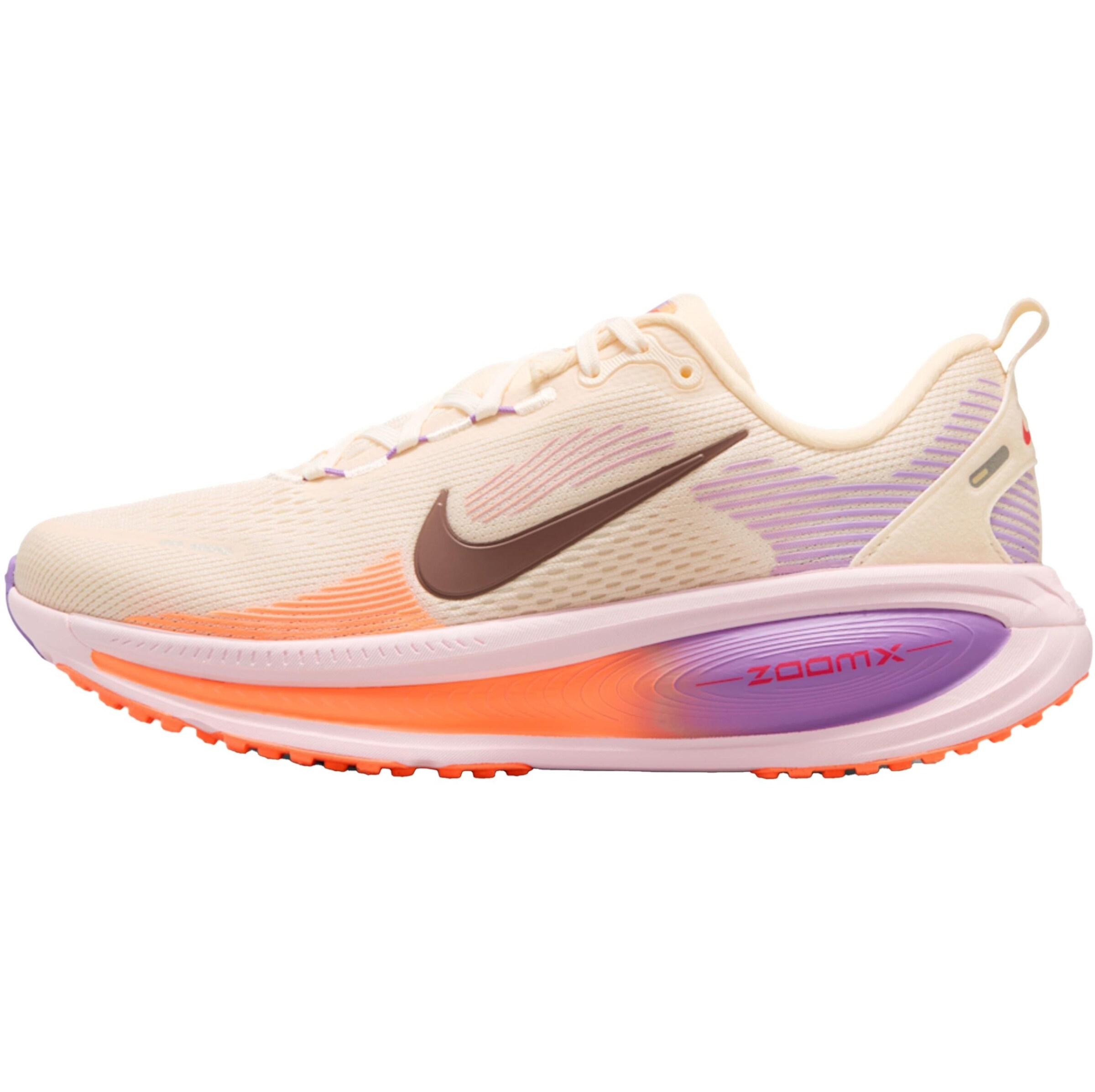 NIKE Running Shoes 'Vomero 18' in Beige: front