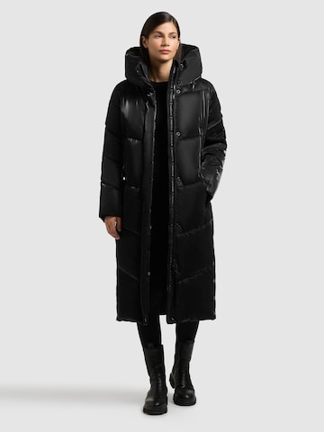 khujo Winter coat 'Pulset Shiny' in Black