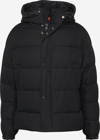 BOSS Zimní bunda 'Omaris' – černá: přední strana