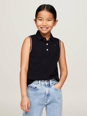 Top de la TOMMY HILFIGER pe albastru: față