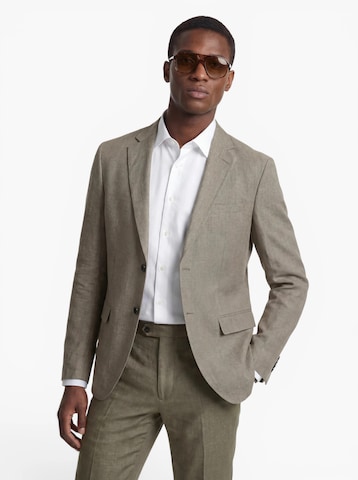 SELECTED Regular Fit Sakko 'SLHELLIOT' in Grau: Vorderseite