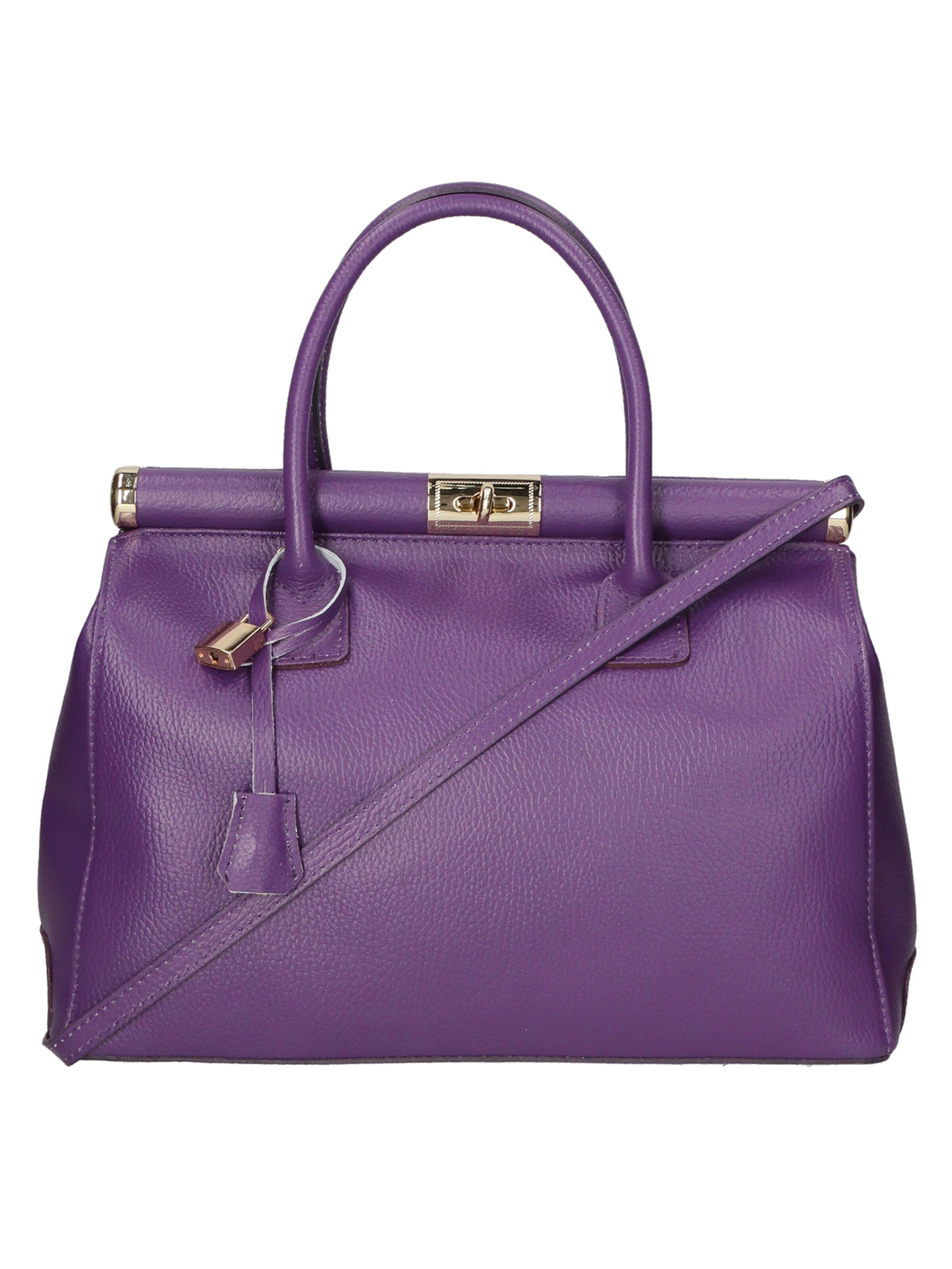 Borsa a mano di Gave Lux in lilla: frontale