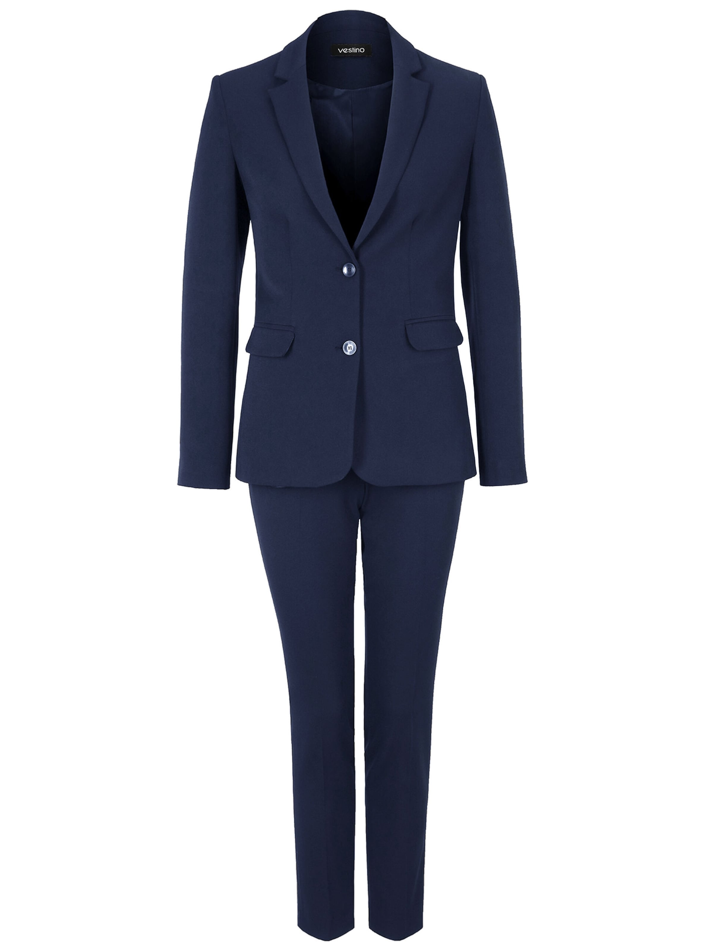Vestino Hosenanzug in Blau: Vorderseite
