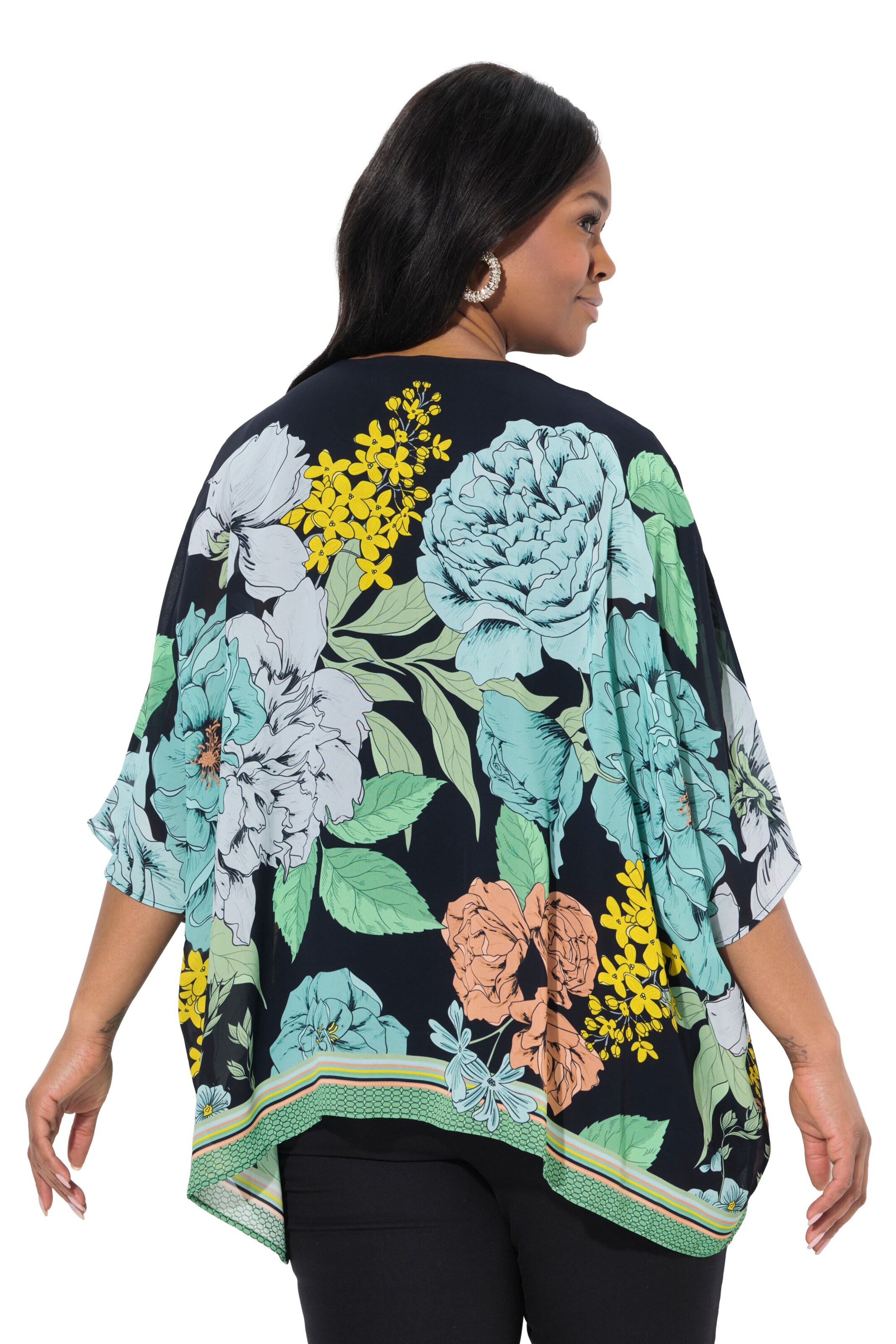 Ulla Popken Tuniek in Zwart