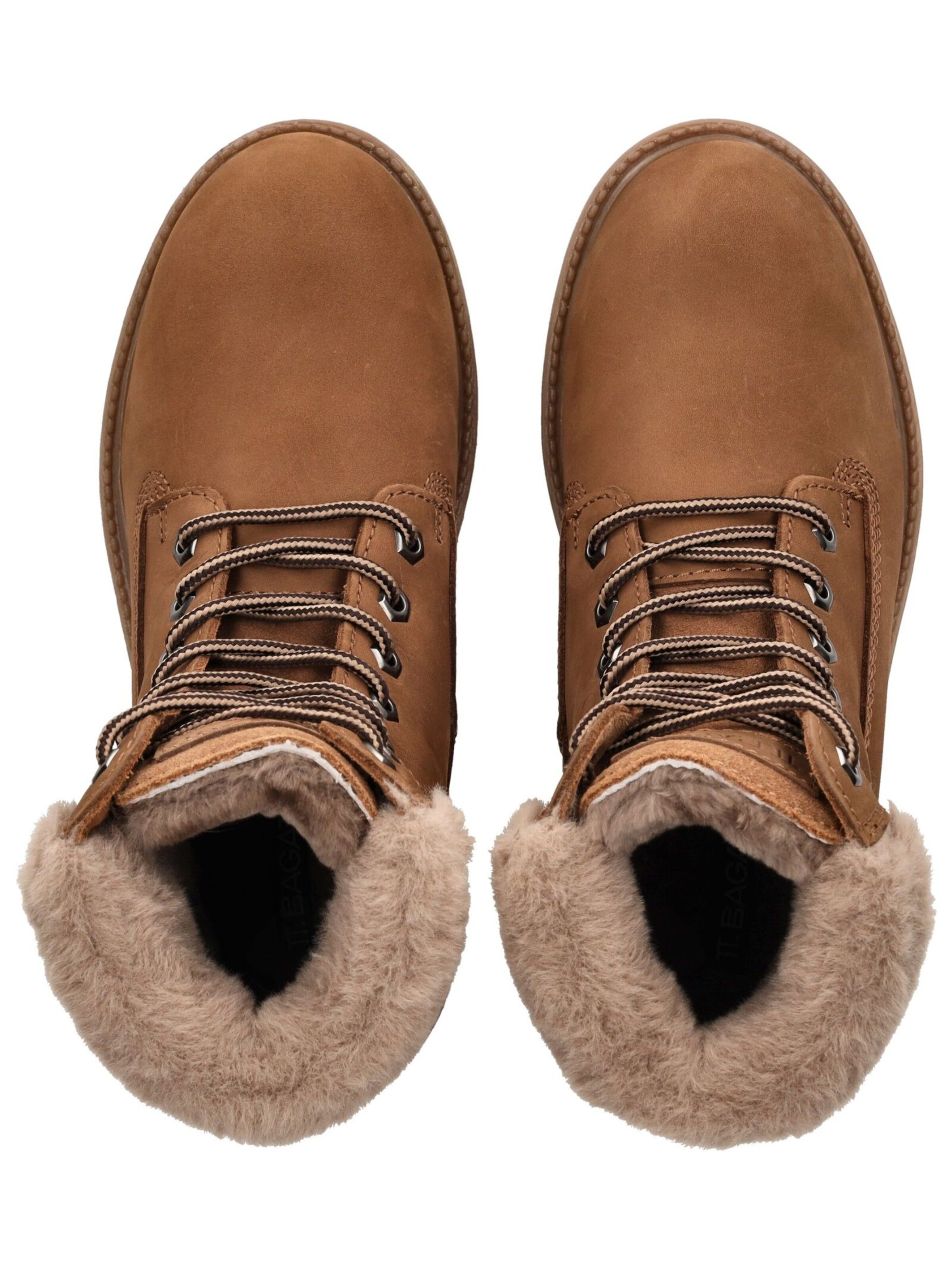 TT. BAGATT Lace-Up Ankle Boots in Brown