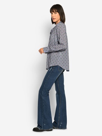 White Label by RoFa Blouse 'Landhaus' in Blue