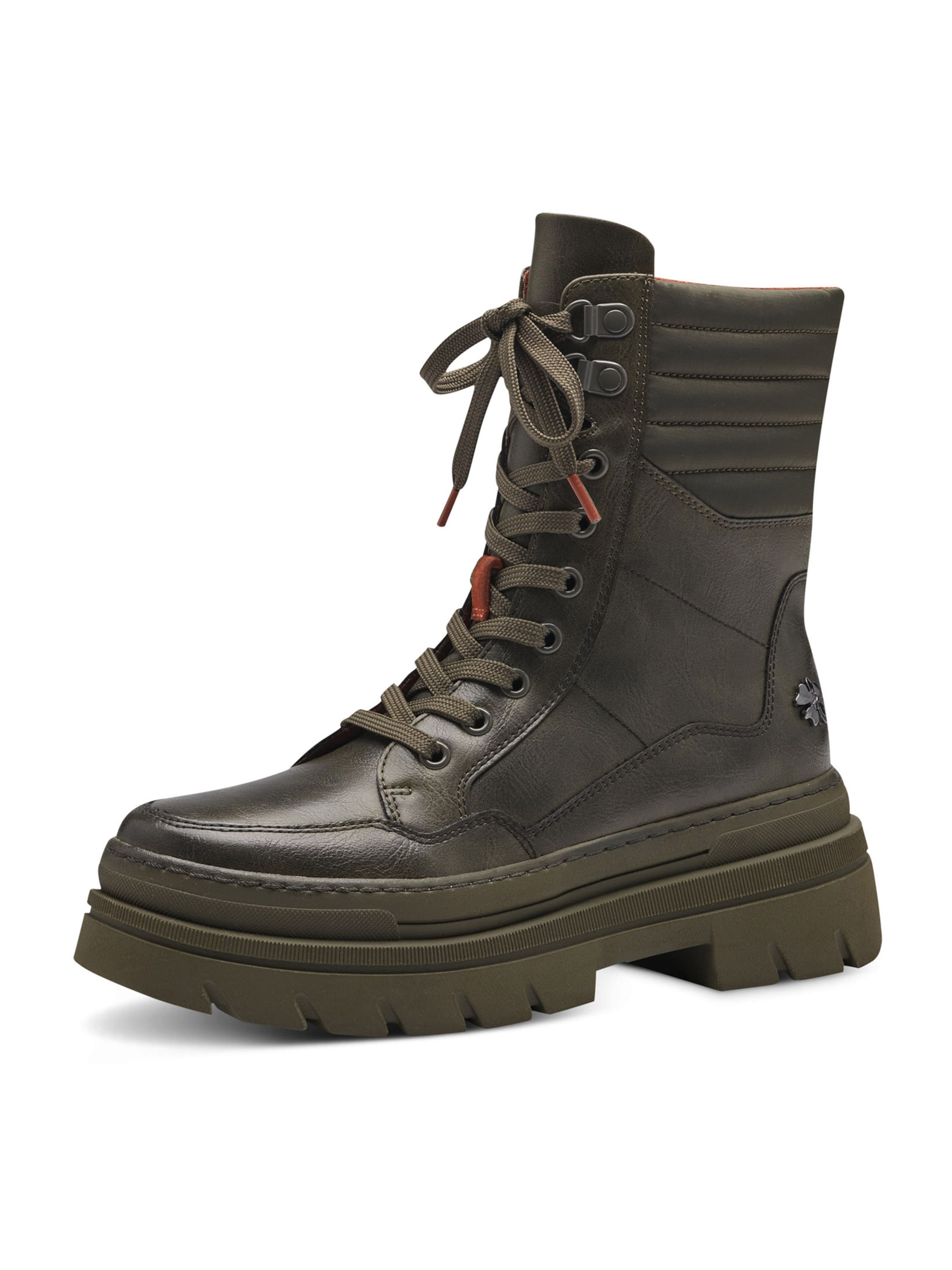 Bottines à lacets MARCO TOZZI by GUIDO MARIA KRETSCHMER en vert : devant