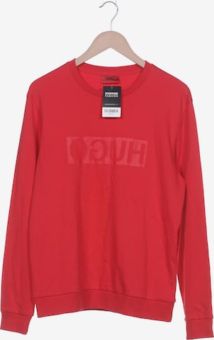 HUGO Red Sweatshirt & Zip-Up Hoodie in M in Red: front