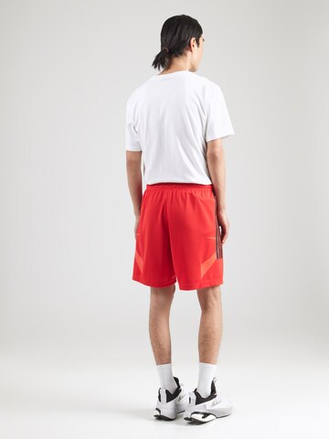 Regular Pantalon de sport 'TIRO' ADIDAS SPORTSWEAR en rouge