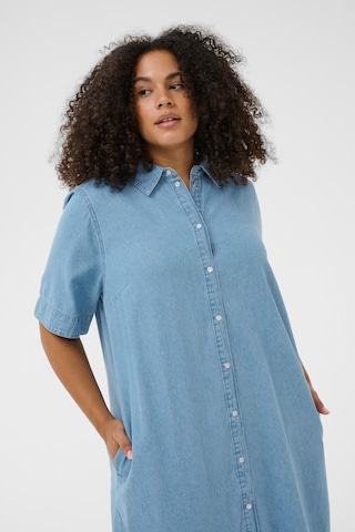 KAFFE CURVE - Vestido 'Jada' en azul