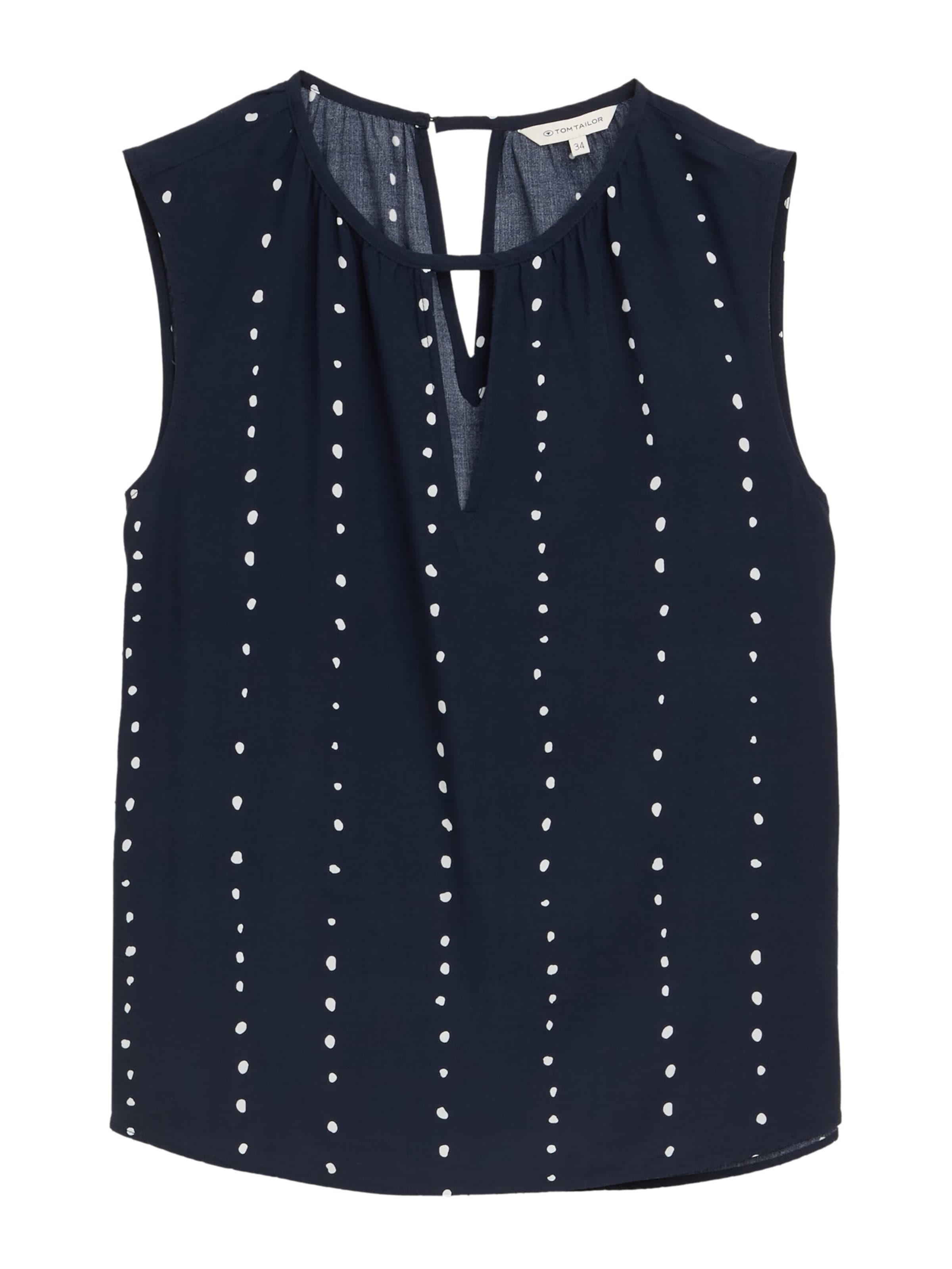 TOM TAILOR Halenka – modrá: přední strana