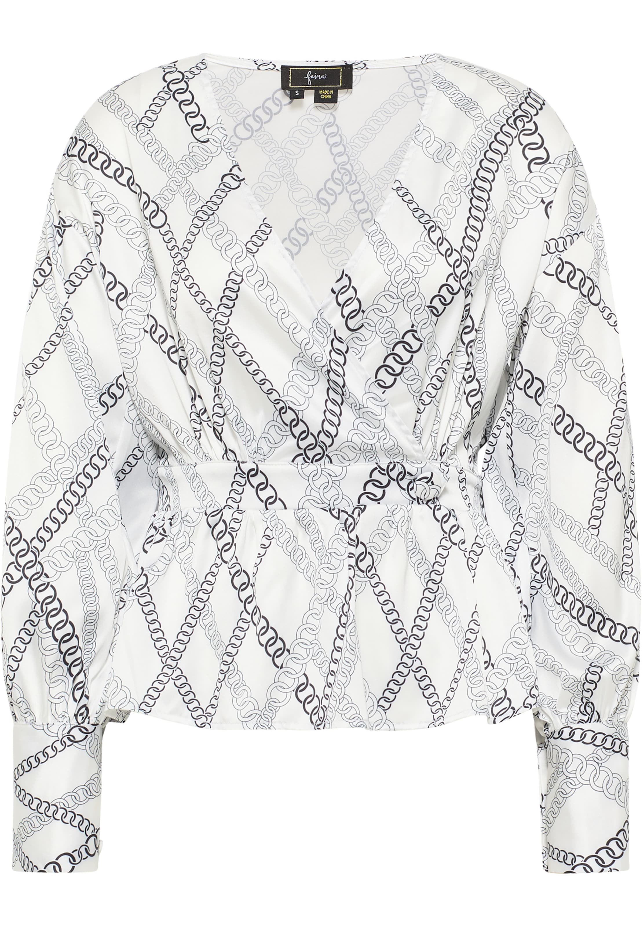 fainaBluza - bijela boja: prednji dio