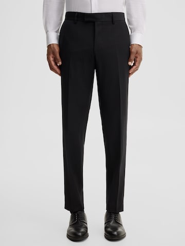 STRELLSON Slimfit Hose in Schwarz: Vorderseite