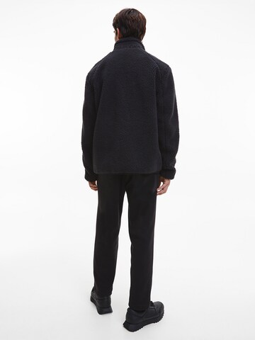 Calvin Klein Fleece Jacket in Black