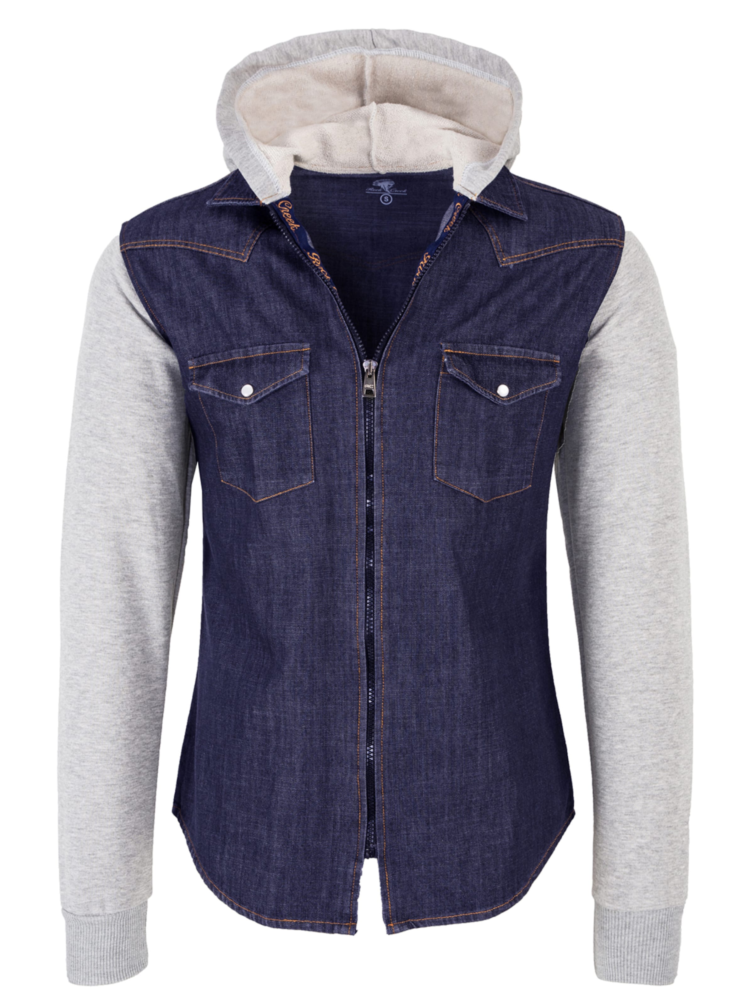 Rock Creek Jacke in Blau: Vorderseite