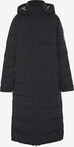 CHIEMSEE Winter Coat in Black: front